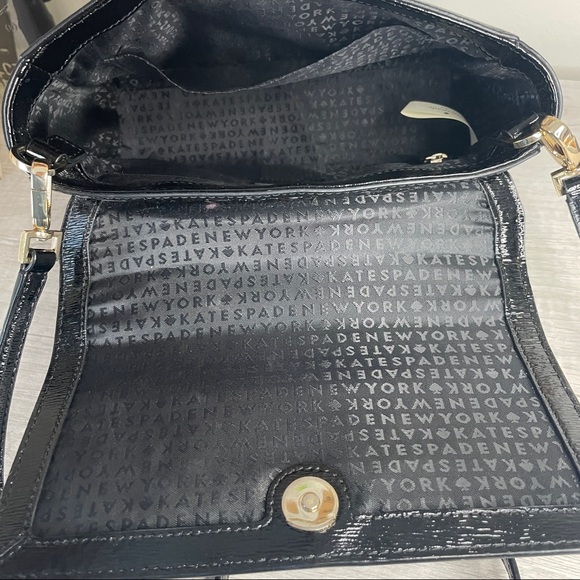 kate spade Bags Kate Spade New York Black Patent Leather Small